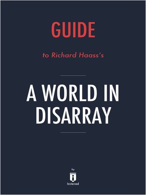 cover image of Guide to Richard Haass's A World in Disarray by Instaread